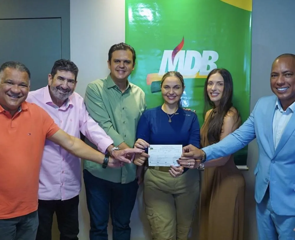 Vice-prefeita de Cuiabá, Vânia Rosa oficializa filiação ao MDB